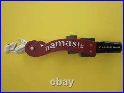 Dogfish Head Craft Brew Beer 2013 Namaste Uber Tap Handle Delaware Brewery NEW Dogfish Head Craft Brew Beer 2013 Namaste Uber Tap Handle Delaware Brewery NEW