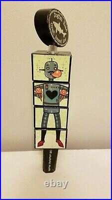 Dogfish Head Craft Brewed 2012 McPherson Beer Tap Handle Off Centered People