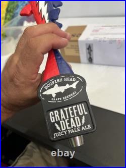 Dogfish Head Grateful Dead Juicy Pale Ale Draft Beer Tap Handle