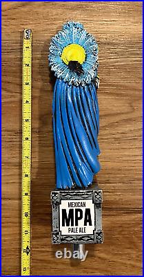 Dos Equis Beer Tap Handle Knob Top Keg Bar Cerveza Draft Mexican Pale Ale Aztec