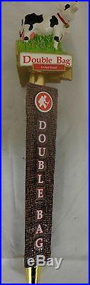 Double Bag Long Trail beer Draft Tap Handle 13 High