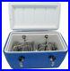 Double Beer Tap Handle Cooler Kegerator Coversion Beer Jockey Box Draw 70' Coil