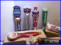 Draft Beer Keg Tap Handle Shift Knob Huge Lot 19 New & Used PBR Grunion Newcast