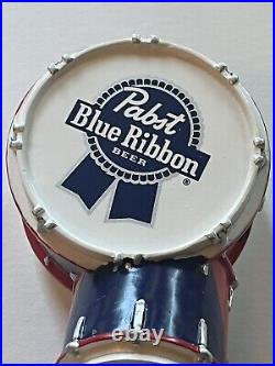 Draft Beer Tap Handle PBR Pabst Blue Ribbon SJC Drums
