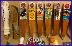 Draft Beer Tap Handles Uinta, Solemn Oath, Half Acre, Bell's, Dogfish Lot of 24 Draft Beer Tap Handles Uinta, Solemn Oath, Half Acre, Bell's, Dogfish Lot of 24