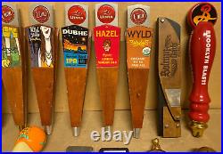 Draft Beer Tap Handles Uinta, Solemn Oath, Half Acre, Bell's, Dogfish Lot of 24 Draft Beer Tap Handles Uinta, Solemn Oath, Half Acre, Bell's, Dogfish Lot of 24
