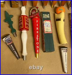 Draft Beer Tap Handles Uinta, Solemn Oath, Half Acre, Bell's, Dogfish Lot of 24 Draft Beer Tap Handles Uinta, Solemn Oath, Half Acre, Bell's, Dogfish Lot of 24