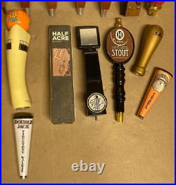 Draft Beer Tap Handles Uinta, Solemn Oath, Half Acre, Bell's, Dogfish Lot of 24 Draft Beer Tap Handles Uinta, Solemn Oath, Half Acre, Bell's, Dogfish Lot of 24
