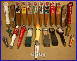 Draft Beer Tap Handles Uinta, Solemn Oath, Half Acre, Bell's, Dogfish Lot of 24 Draft Beer Tap Handles Uinta, Solemn Oath, Half Acre, Bell's, Dogfish Lot of 24