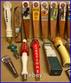 Draft Beer Tap Handles Uinta, Solemn Oath, Half Acre, Bell's, Dogfish Lot of 24 Draft Beer Tap Handles Uinta, Solemn Oath, Half Acre, Bell's, Dogfish Lot of 24