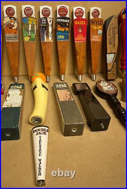 Draft Beer Tap Handles Uinta, Solemn Oath, Half Acre, Bell's, Dogfish Lot of 24 Draft Beer Tap Handles Uinta, Solemn Oath, Half Acre, Bell's, Dogfish Lot of 24