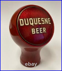 Duquesne beer ball knob tap handle Pittsburgh PA vintage antique brewery