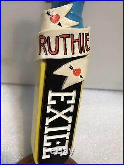 EXILE RUTHIE beer tap handle. IOWA