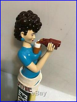 EXILE RUTHIE beer tap handle. IOWA. Figural Woman