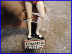 Extremely Rare Killians Lager Girl Beer Tap Handle Big Tapper Sale Read Descrip