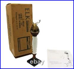 Elk Mountain Amber Ale Beer Tap Handle Figural Beer Tap Handle New Old Stock