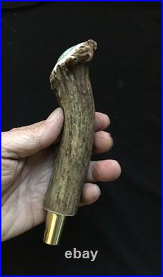 Elk Spike Beer Tap Handle-Man Cave Bar Craft Beer- Barware- Turquoise- MOP