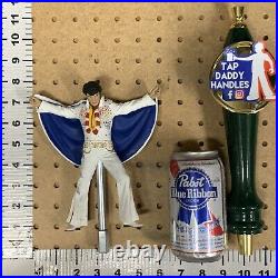 Elvis Presley TAP HANDLE For Beer Keg Kegerator Aloha Hawaii Jumpsuit Cape