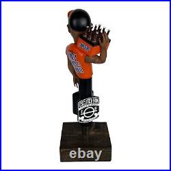 Escutcheon Fancy Clancy Pilsner Beer Tap Handle Baltimore Orioles Autographed