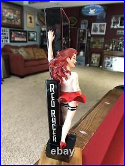 Extremely Rare Central City Brewing Red Racer Beer Tap Handle