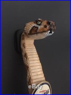 Extremely Rare Coors Original Beer Tap Handle Rattle Snake