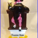 Extremely Rare HARVEST MOON BREWING Pig's Ass Porter Ale Beer Tap Handle 10