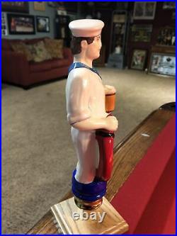 Extremely Rare Stella Artois Sailorboy Beer Tap Handle