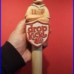 Extremely Rare Weston Brewery, Mo. Drop Kick Ale Beer Tap Handle