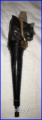 Extremly Rare Nr Mint Pearl St Brewing Wild Ox Wheat Beer Tap Handle Buffalo Ny