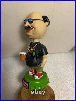 FAT HEAD BREWING FAT HEAD WITH A BEER ON A BOTTLECAP draft beer tap handle. OHIO