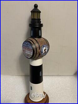 FIRE ISLAND BEER COMPANY PUMPKIN BARREL LIGHTHOUSE ALE beer tap handle. NEW YORK