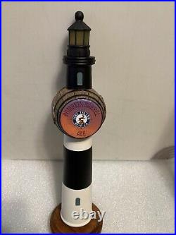 FIRE ISLAND BEER COMPANY PUMPKIN BARREL LIGHTHOUSE ALE beer tap handle. NEW YORK