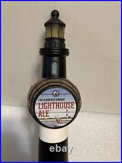 FIRE ISLAND BEER COMPANY PUMPKIN BARREL LIGHTHOUSE ALE beer tap handle. NEW YORK