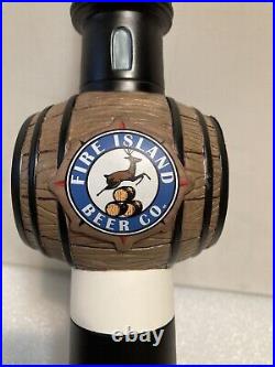 FIRE ISLAND BEER COMPANY PUMPKIN BARREL LIGHTHOUSE ALE beer tap handle. NEW YORK