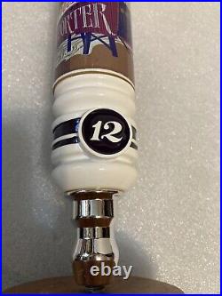 FLAT 12 BIERWERKS POGUES RUN PORTER SPARKPLUG draft beer tap handle. INDIANA