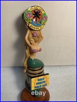 FLORIDA KEYS BALE BEACH ALE BLONDE HAIR MERMAID draft beer tap handle. FLORIDA
