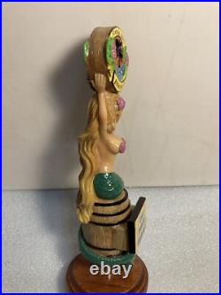 FLORIDA KEYS BALE BEACH ALE BLONDE HAIR MERMAID draft beer tap handle. FLORIDA