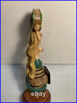 FLORIDA KEYS BALE BEACH ALE BLONDE HAIR MERMAID draft beer tap handle. FLORIDA