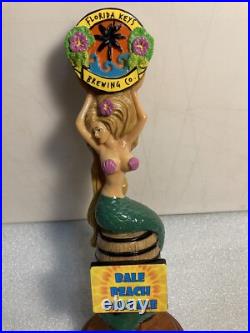 FLORIDA KEYS BALE BEACH ALE BLONDE HAIR MERMAID draft beer tap handle. FLORIDA