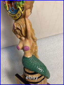 FLORIDA KEYS BALE BEACH ALE BLONDE HAIR MERMAID draft beer tap handle. FLORIDA