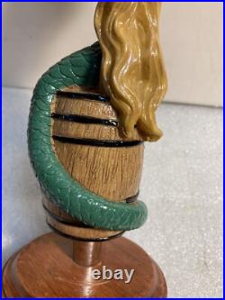 FLORIDA KEYS BALE BEACH ALE BLONDE HAIR MERMAID draft beer tap handle. FLORIDA