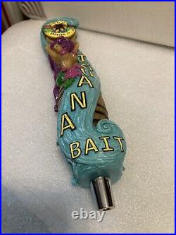 FLORIDA KEYS IGUANA BAIT MERMAID draft beer tap handle. FLORIDA