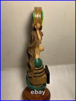 FLORIDA KEYS SPEARFISH AMBER BROWN HAIR MERMAID draft beer tap handle. FLORIDA