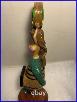 FLORIDA KEYS SPEARFISH AMBER BROWN HAIR MERMAID draft beer tap handle. FLORIDA