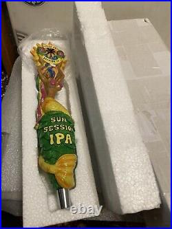 FLORIDA KEYS SUN SESSION IPA TANNED MERMAID draft beer tap handle. FLORIDA