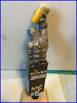 FORDHAM & DOMINION SPLASH AND GO DOVER NASCAR MONSTER MILE beer tap HANDLE 50th