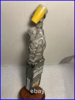 FORDHAM & DOMINION SPLASH & GO DOVER MONSTER MILES beer tap handle. DELAWARE