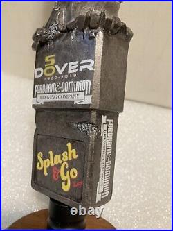 FORDHAM & DOMINION SPLASH & GO DOVER MONSTER MILES beer tap handle. DELAWARE