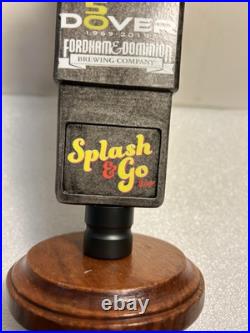 FORDHAM & DOMINION SPLASH & GO DOVER MONSTER MILES beer tap handle. DELAWARE