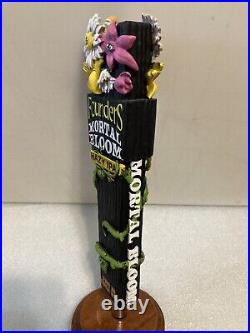 FOUNDERS MORTAL BLOOM HAZY IPA WICKED GARDEN Draft beer tap handle. MICHIGAN FOUNDERS MORTAL BLOOM HAZY IPA WICKED GARDEN Draft beer tap handle. MICHIGAN
